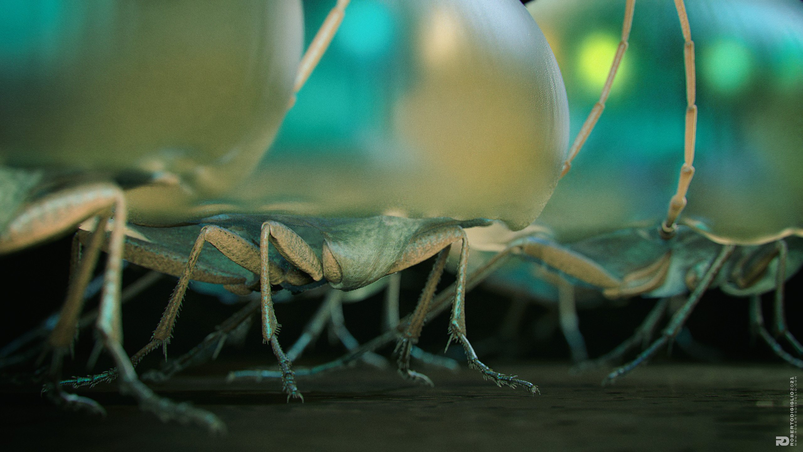 Breathers — a colony of breathing creatures, creature design by Roberto Digiglio