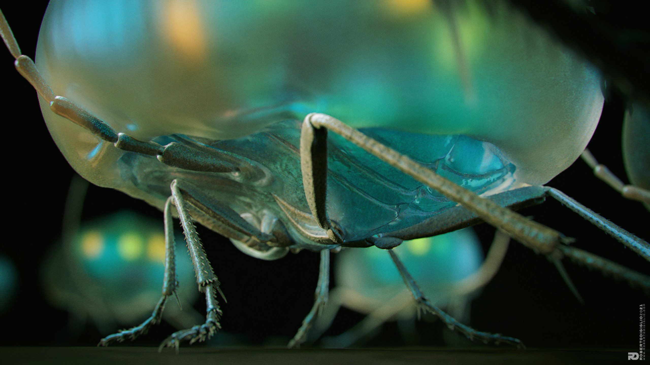 Breathers — image 5: a colony of breathing creatures, creature design by Roberto Digiglio