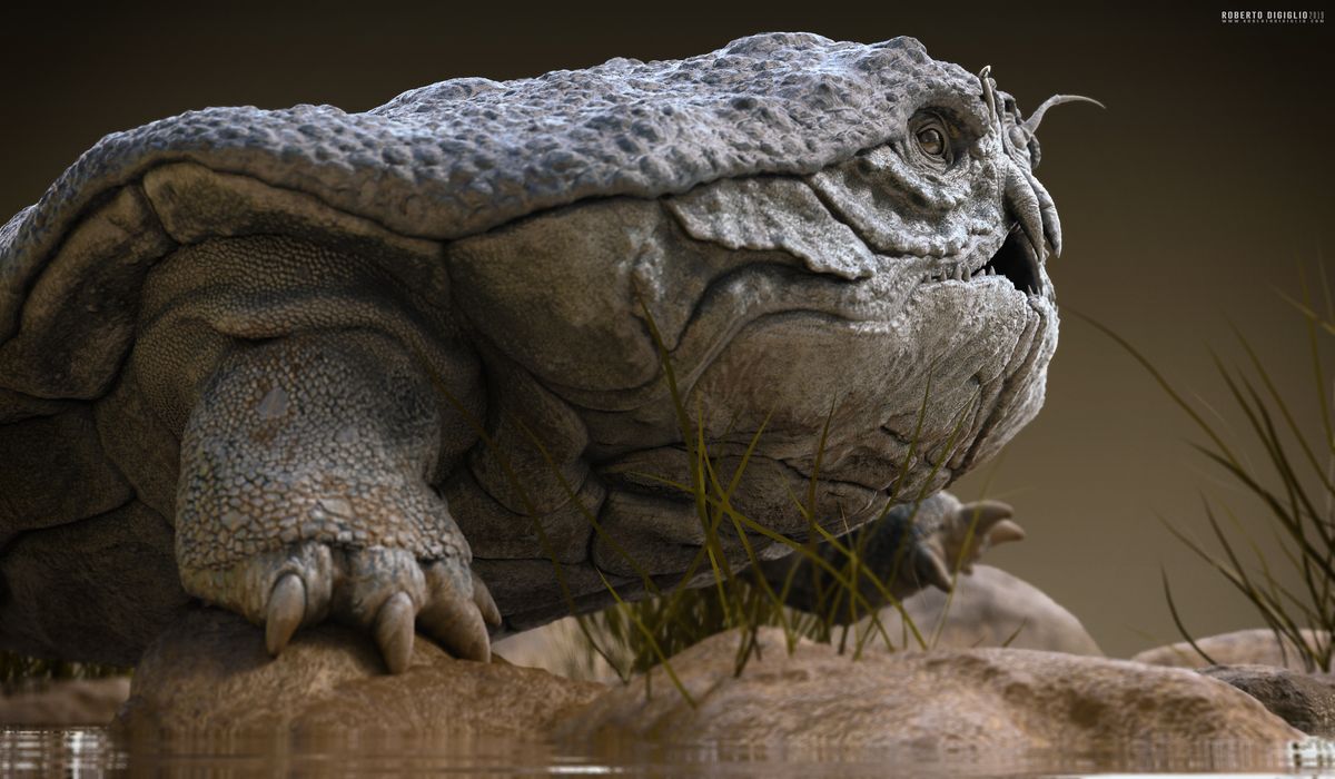 Cancericatus Fluvialitis — an imaginary river crustacean, creature design by Roberto Digiglio — final render