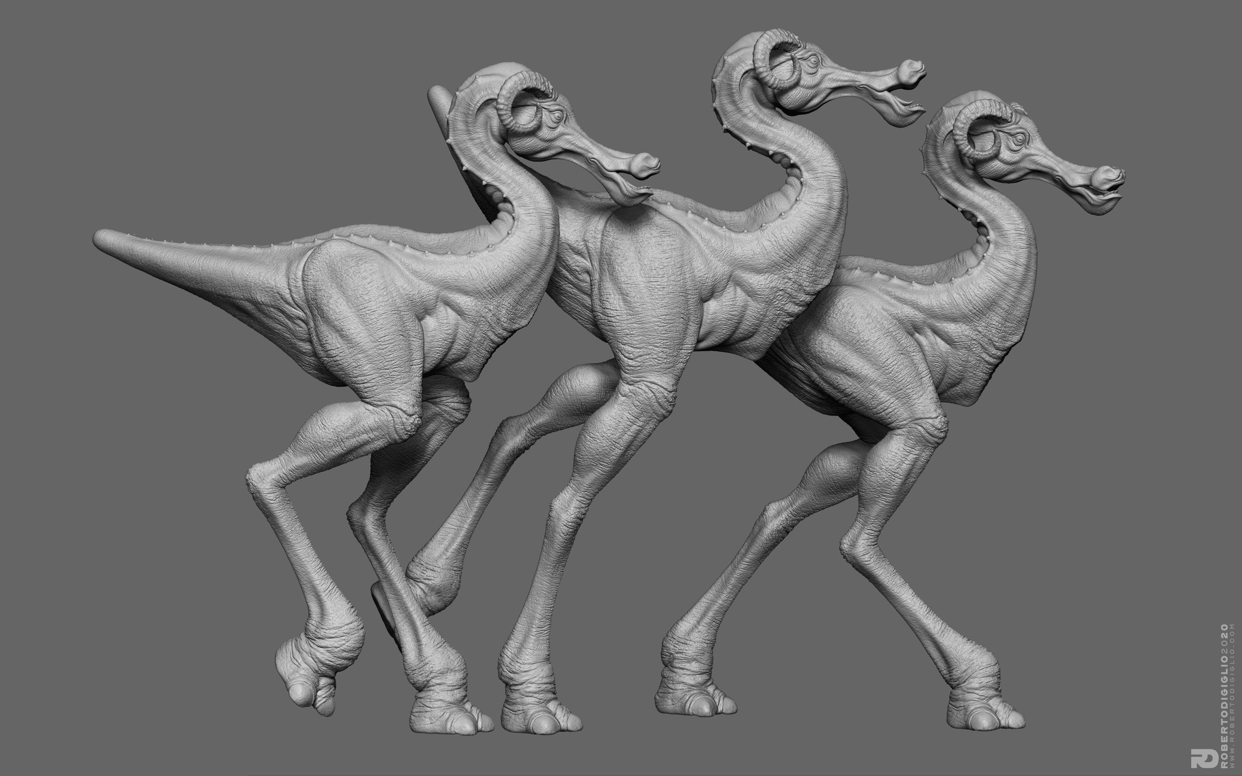The Hokau — Star Wars Expanded Bestiary — image 9: a creature from an expanded Star Wars bestiary, creature design by Roberto Digiglio